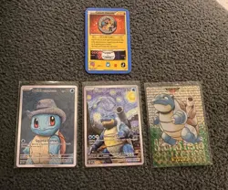 Blastoise with The Starry Night | Van Gogh Pokemon Cards | En. | #12 | Read Des. - Image 5