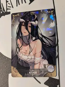 Albedo - Goddess Story Waifu Girl Holo Foil Card Doujin Overlord CCG Tcg - Image 2