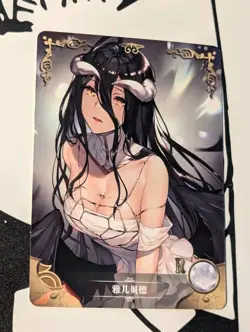 Albedo - Goddess Story Waifu Girl Holo Foil Card Doujin Overlord CCG Tcg - Image 3