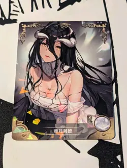 Albedo - Goddess Story Waifu Girl Holo Foil Card Doujin Overlord CCG Tcg - Image 4