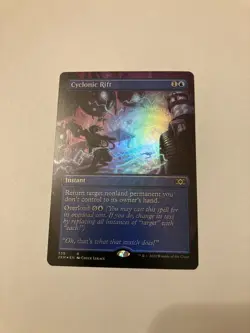 Cyclonic Rift (Borderless FOIL) - (NM) - Double Masters (#339 : 2XM * EN ) - Image 1