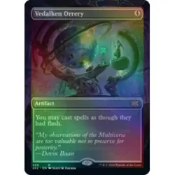FOIL VEDALKEN ORRERY (BORDERLESS) Double Masters 2022 Magic MTG MINT CARD - Image 1