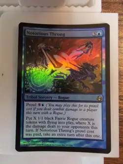 Notorious Throng Morningtide Foil MTG - Image 1