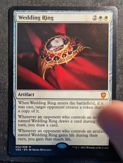 Wedding Ring - Commander: Crimson Vow (MTG) - Image 1