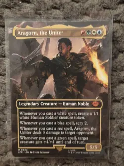 Aragorn, the Uniter (Borderless) Universes Beyond: the Lord of the Rings - Image 1