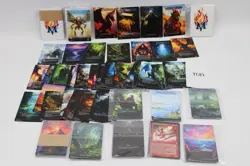 Magic the Gathering Karten Sammlung MTG Full Art Lander Token Foils Lot - Image 1