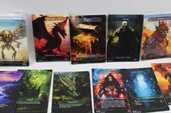 Magic the Gathering Karten Sammlung MTG Full Art Lander Token Foils Lot - Image 2