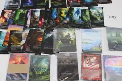 Magic the Gathering Karten Sammlung MTG Full Art Lander Token Foils Lot - Image 3
