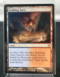 Magic The Gathering: Scalding Tarn Zendikar Regular - ST4 - Image 1
