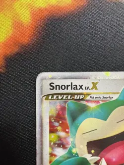 Snorlax LV.X 111/111 Rising Rivals Holo Pokemon TCG very clean front - Image 2