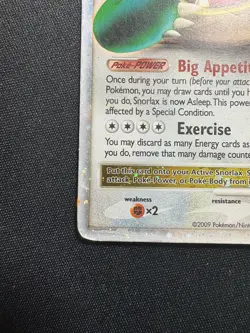 Snorlax LV.X 111/111 Rising Rivals Holo Pokemon TCG very clean front - Image 4