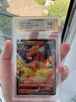 Pokemon TCG Charizard V From Vmax Starter Set, PGC gem Mint 10 Condition. - Image 1