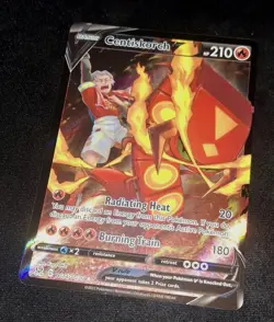 Centiskorch V Pokemon TCG SWSH Lost Origin Trainer Gallery TG14/TG30 Full Art NM - Image 3
