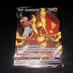 Centiskorch V Pokemon TCG SWSH Lost Origin Trainer Gallery TG14/TG30 Full Art NM - Image 4