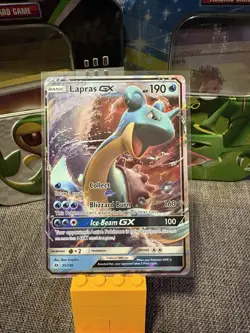 Lapras GX 35/149 Sm Base Set Holo Pokemon TCG NM 2017 - Image 1