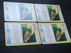 4x LOT - Escape Rope 114/147 Burning Shadows Uncommon Pokemon TCG 2012 SUN MOON - Image 3