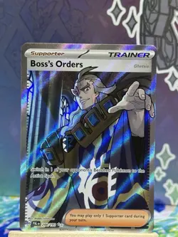 Pokemon TCG - Boss's Orders 248/193 - Paldea Evolved - Full Art Trainer - Image 1