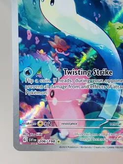 Pokemon TCG: Wiglett 206/198 Scarlet & Violet - Illustration Rare Near Mint - Image 5