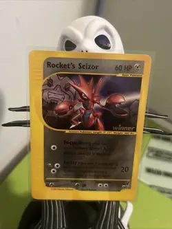 Pokemon Rocket's Scizor Best of Game 4/9 Regular Non Holo Promo NM/MT Winner TCG - Image 4