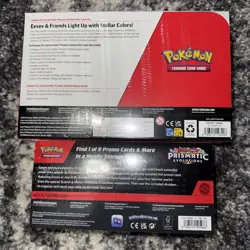 Pokemon Prismatic Evolutions ETB & Booster Bundle Costco Sealed & Surprise Box - Image 2