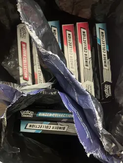 Pokemon TCG White Flare And Black Bolt Binder Collections x8 - Image 1