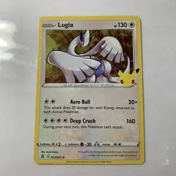 Lugia 022/025 Celebrations Holo Rare Pokemon 25th TCG - Image 1