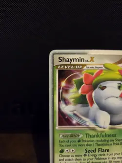 Pokemon TCG Shaymin LV.X 126/127 Holo Platinum 🌟NM/MINT-HOLO SWIRL🌟 - Image 2