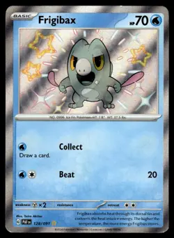 2024 Scarlet & Violet Series - Paldean Fates Frigibax #128/091 - Image 1
