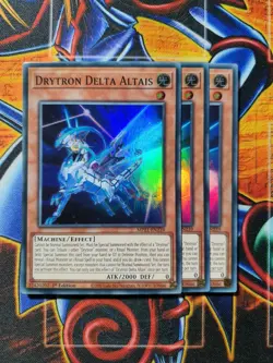 3x Drytron Delta Altais - MP21-EN239 - Super Rare - 1st Edition - YuGiOh - Image 1