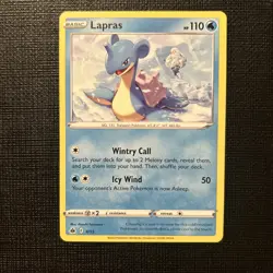 Pokemon TCG Lapras 2022 Mcdonalds Promos 6/15 Regular Promo Card NM - Image 1