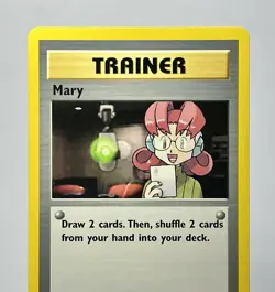 Mary 87/111 (LP) Rare Unlimited Neo Genesis 2002 WOTC Pokemon Card - Image 3