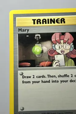 Mary 87/111 (LP) Rare Unlimited Neo Genesis 2002 WOTC Pokemon Card - Image 5