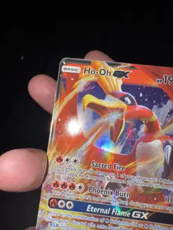 Ho-Oh GX 21/147 Burning Shadows Holo Ultra Rare Trading Card Pokemon TCG - Image 3