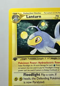 Lanturn 38/111 (NM/LP) 1st Edition Uncommon Neo Genesis 2002 WOTC Pokemon Card - Image 5