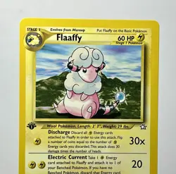 Flaaffy 34/111 (LP) 1st Edition Uncommon Neo Genesis 2002 WOTC Pokemon Card - Image 3