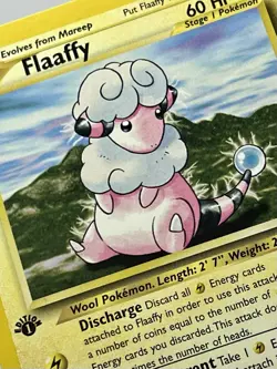 Flaaffy 34/111 (LP) 1st Edition Uncommon Neo Genesis 2002 WOTC Pokemon Card - Image 4
