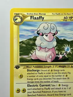 Flaaffy 34/111 (LP) 1st Edition Uncommon Neo Genesis 2002 WOTC Pokemon Card - Image 5