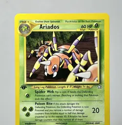 Ariados 27/111 (NM/LP) 1st Edition Uncommon Neo Genesis 2002 WOTC Pokemon Card - Image 3