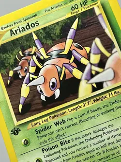 Ariados 27/111 (NM/LP) 1st Edition Uncommon Neo Genesis 2002 WOTC Pokemon Card - Image 4