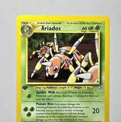 Ariados 27/111 (NM) 1st Edition Uncommon Neo Genesis 2002 WOTC Pokemon Card - Image 3