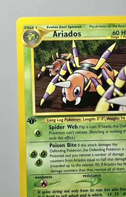 Ariados 27/111 (NM) 1st Edition Uncommon Neo Genesis 2002 WOTC Pokemon Card - Image 5