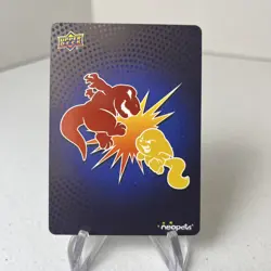 Neopets TCG Grundo's Warehouse Code Card Buttons & Burlap Background - Image 2