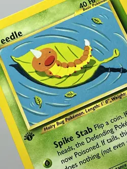 Weedle 70/75 (NM) 1st Edition Common Neo Discovery 2002 WOTC Pokemon Card - Image 4