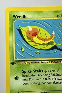 Weedle 70/75 (NM) 1st Edition Common Neo Discovery 2002 WOTC Pokemon Card - Image 5