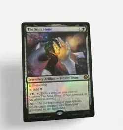 Magic The Gathering Spider-Man Soul Stone Foil Card - Image 2