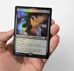 Magic The Gathering Spider-Man Soul Stone Foil Card - Image 3