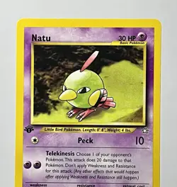 Natu 67/111 (LP) 1st Edition Common Neo Genesis 2002 WOTC Pokemon Card - Image 3