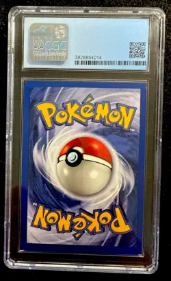 CGC Mint 9 Pokemon TCG 1999 Base Set Nidoran 55/102 Unlimited Vintage Card - Image 2