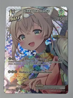 hololive Official Card Game EN - Kazama Iroha (UR) FOIL hBP01-051 - Image 1