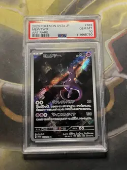 Mewtwo 183 Sv2a: Pokemon Card 151 Holo (Japanese) PSA 10 - Image 1